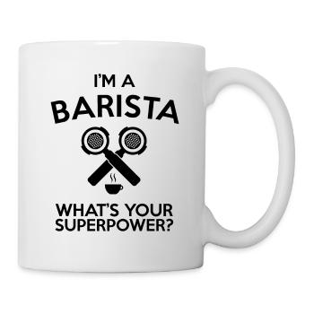 Barman - Mug blanc - blanc - Droite