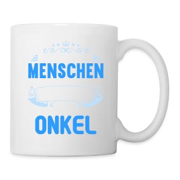 Die wichtigsten Menschen nennen mich Onkel - Tasse - Weiß - Rechts