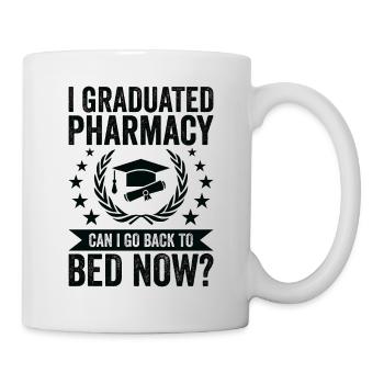 J’ai terminé la pharmacie - Mug blanc - blanc - Droite