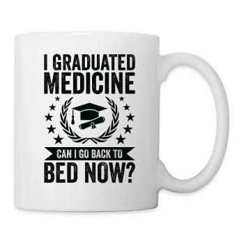 I have completed medicine - Mug - white - Right