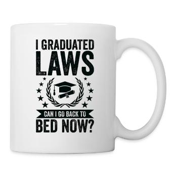 Ich Habe Jura Studiert - Tasse - Weiß - Rechts