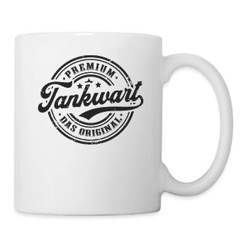 Tankwart Original Lustiges Tankwärter - Tasse - Weiß - Rechts