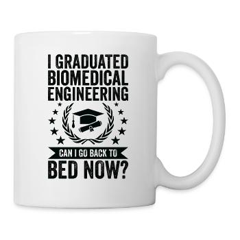 I have completed biomedical engineering - Mug - white - Right