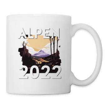 Alpen 2022 - Tasse - Weiß - Rechts