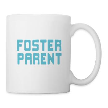 Tough Enough To Be A Foster Parent Cool Retro - Mug - white - Right