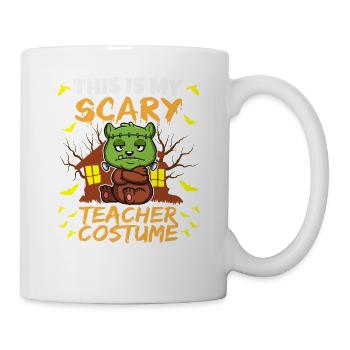 This Is My Scary Teacher Costume School Halloween - Mug - white - Right