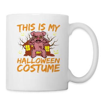 Scary Creepy Animal This Is My Halloween Costume - Mug - white - Right