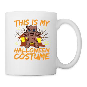 Scary Creepy Animal This Is My Halloween Costume - Mug - white - Right