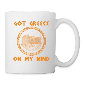 Antike Griechische Mythologie und Griechisches - Tasse - Weiß - Rechts