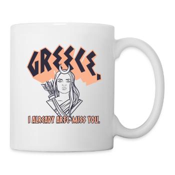 Antike Griechische Mythologie und Griechisches - Tasse - Weiß - Rechts