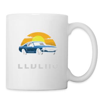 Respectez vos aînés pour tous les fans de course. - Mug blanc - blanc - Droite