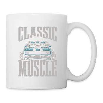 Conception musculaire classique Pour tous les fans de course. - Mug blanc - blanc - Droite