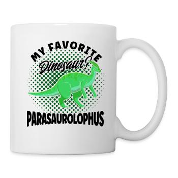 Parasaurolophus Dinosaur Lover Gift - Mug - white - Right