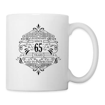 Legendary for 65 years - Mug - white - Right