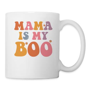 Mama Is My Boo Gespenstische - Tasse - Weiß - Rechts
