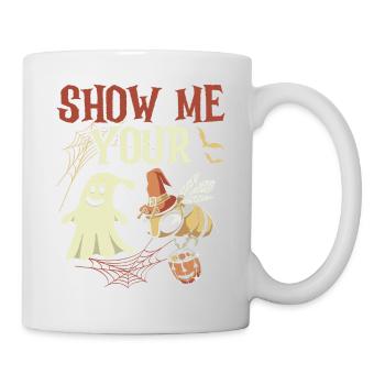 Show Me Your Ghost Bee Halloween Costume - Mug - white - Right
