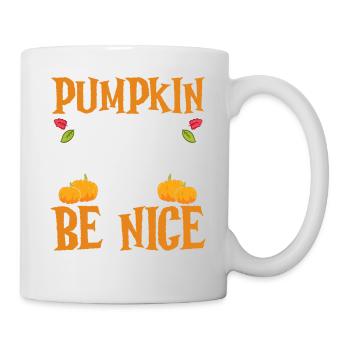 Épice de citrouille et tout sera bien costume d’Halloween - Mug blanc - blanc - Droite
