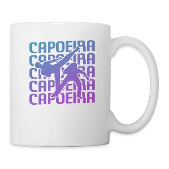 Arts Martiaux Rétro Vintage Classic Capoeira - Mug blanc - blanc - Droite
