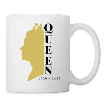 RIP Queen 1926 - 2022 - Tasse - Weiß - Rechts
