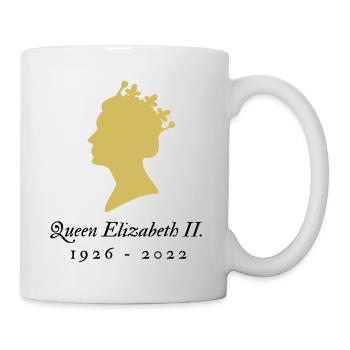 RIP Queen 1926 - 2022 - Tasse - Weiß - Rechts