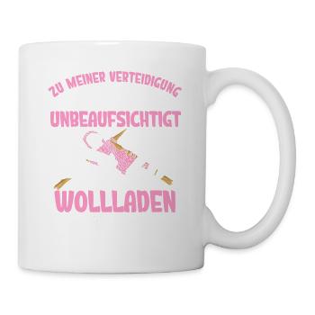 Häkeln - Tasse - Weiß - Rechts