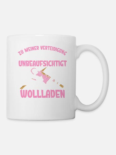 Häkeln - Tasse - Weiß