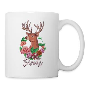 Ersatz Dirndl - Tasse - Weiß - Rechts