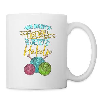 Häkeln - Tasse - Weiß - Rechts