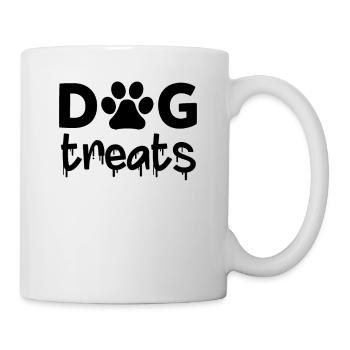 Gâteries pour chiens - Mug blanc - blanc - Droite