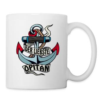 ANKER DER LIEBSTE OPITÄN - Tasse - Weiß - Rechts