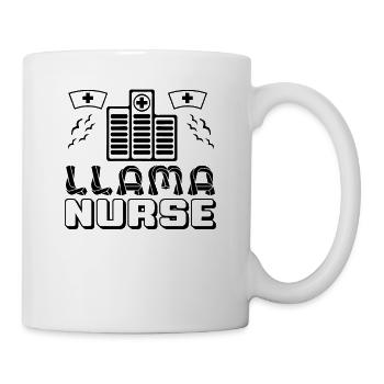 Llama Nurse - Mug - white - Right