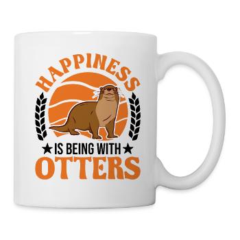 Otter Luck Otter Sea Otter - Mug - white - Right