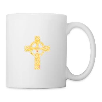 Fliegendes Spaghettimonster Pastafari Pastafariani - Tasse - Weiß - Rechts