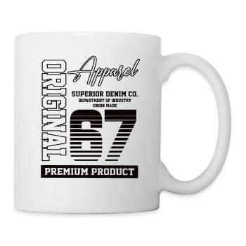 1967 Vintage Anniversaire Vintage Cadeau Rétro - Mug blanc - blanc - Droite