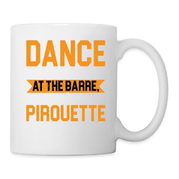Dance Dads Hang Out At The Barre 2 - Mug - white - Right