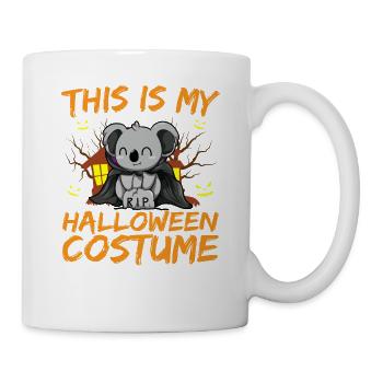 Scary Creepy Animal This Is My Halloween Costume - Mug - white - Right