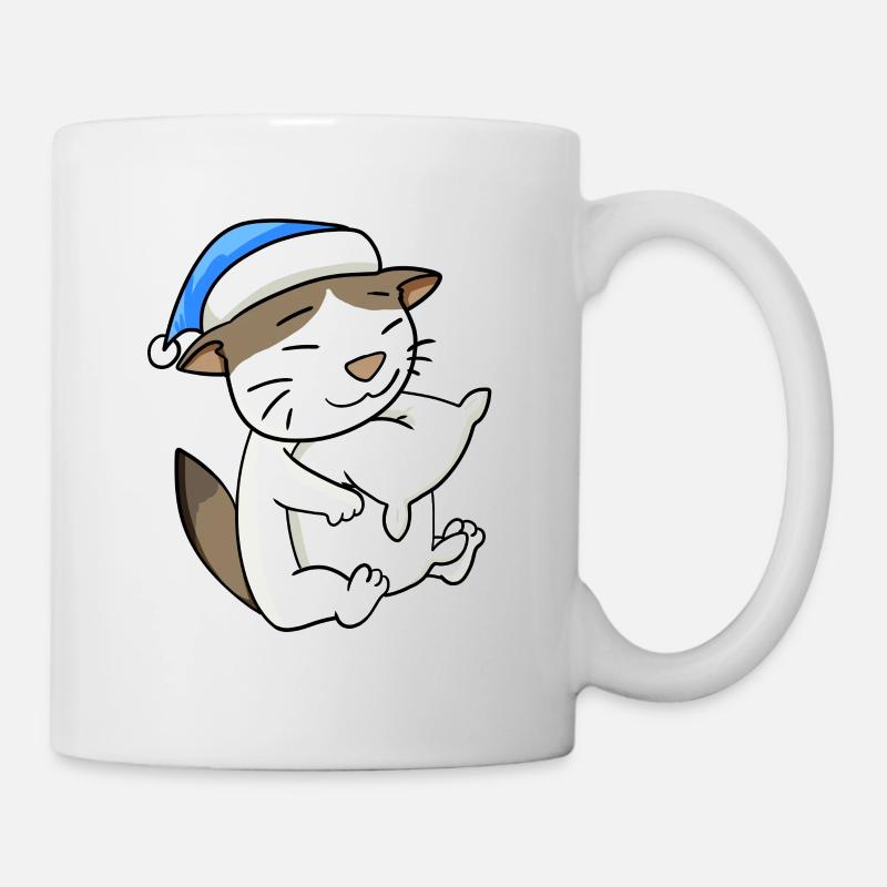 Chat race de chat RagaMuffin - Mug blanc - blanc