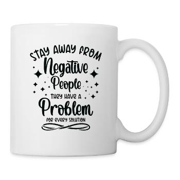 Problem Solution Critical Thinkers Positive - Mug - white - Right