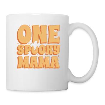 A spooky Halloween costume party under the - Mug - white - Right