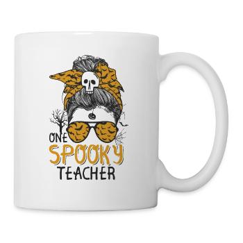 Eine Gespenstische - Tasse - Weiß - Rechts
