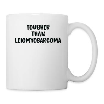 Harder Than Leiomyosarcoma Cancer - Mug - white - Right