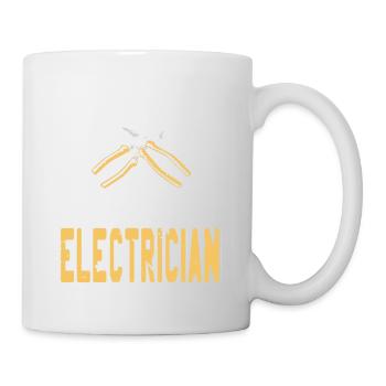 You Are Looking At The World's Best Electrician - Mug - white - Right