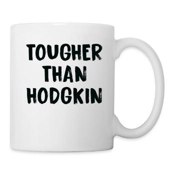 Harder Than Hodgkin Cancer - Mug - white - Right
