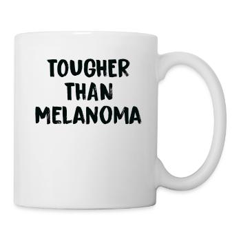 Harder Than Melanoma Cancer - Mug - white - Right