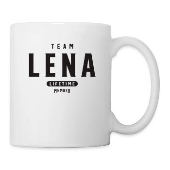 Team Lena Lifetime Member Personalized Name - Mug - white - Right
