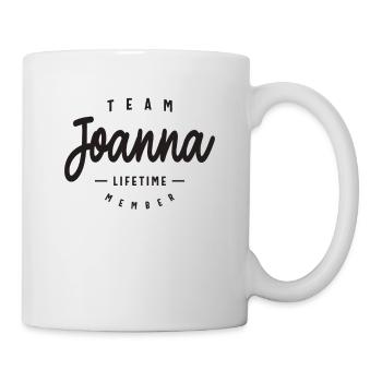 Team Joanna Lifetime Member Personalized Name - Mug - white - Right