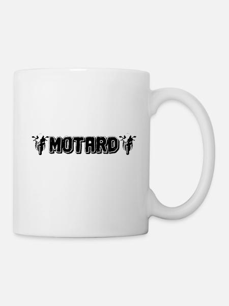motard que jamais | Motard | moto - Mug blanc - blanc