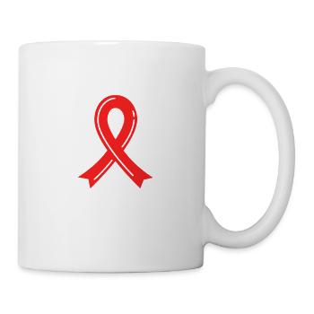 Her Fight Is My Fight Stroke Awareness Survivor - Tasse - Weiß - Rechts