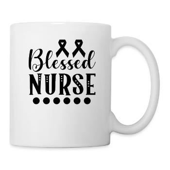 Blessed Nurse - Mug - white - Right