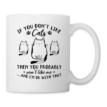 Amoureux des chats Propriétaires de chats Chats mignons - - Mug blanc - blanc - Droite